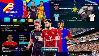 eFootball PES 2025 PPSSPP FULL TRANSFER CAMERA PS5 🔥🔥🔥