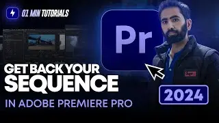 How to Get Back Your Sequence Panel in Adobe Premiere Pro 2024