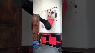 Raising the legs in the hang on the crossbar to parallel with the floor or slightly higher