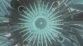 Futuristic Tunnel Showcase using Element 3d