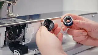 BERNINA 990 – How to wind a bobbin and thread the machine