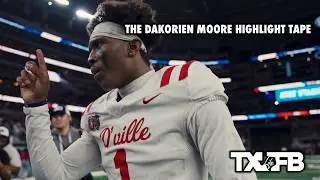 THE No. 1 WR IN THE NATION 5-Star Dakorien Moore Duncanville WR Oregon Commit 23 Highlights #txhsfb