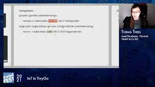 Embedded Fest 2021. Tobias Theel. IoT in TinyGo