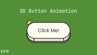 The Animated 3D Button Every Developer Should Know (Pure CSS)