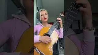 Давай ЗА... ЛЮБЭ Вступление БОЙ на гитаре Надия Косинская #shorts #nadiaguitar #гитара
