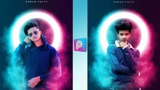 PicsArt Dual Tone Editing | Dual Colour Editing PicsArt | Colour Smoke Editing | urban editz