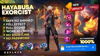 Script Skin Hayabusa Exorcist No Password | Full Effect Voice - Latest Patch