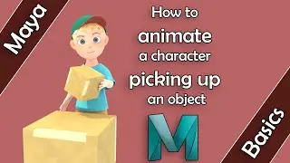 How to Animate a Character Picking Up an Object in Maya