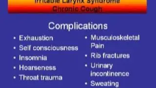 Chronic Cough