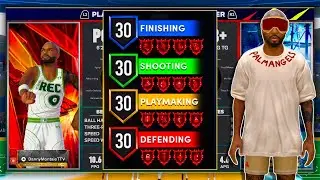 BEST POINT GUARD BUILD IN NBA 2K25!  BEST BUILD FOR SHOOTING & DRIBBLING (6'2)