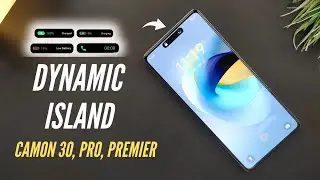 Tecno Camon 30, Pro, Premier 5G, How To Set,Install Dynamic Island, Port Calls, Notification, Face,