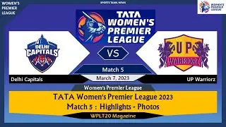 TATA WPL 2023 II  DC  vs  UPW  Match II Results & Highlights Photos