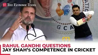 Rahul Gandhi jibes at HM Amit Shah's son Jay Shah: 'Kabhi Cricket Bat Nahi Uthaya...'