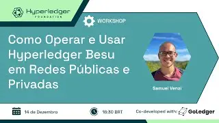 Como Operar e Usar Hyperledger Besu em Redes Públicas e Privadas