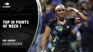 Ons Jabeur | Top 10 Points of Week 1 | 2023 US Open