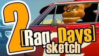 [16+][Rag_Days Sketch] #2 Особый Аварийный Фёдор (five nights at freddy's GMod rag days)