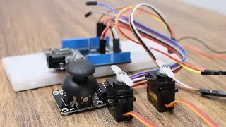 Control Servo Motor with Joystick - Arduino Tutorial