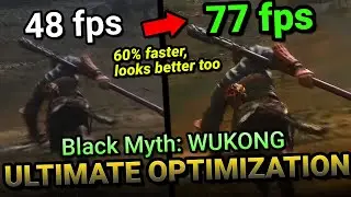 FPS Bad??? ...Here's how to Fix it - Black Myth: Wukong ULTIMATE OPTIMIZATION GUIDE!!