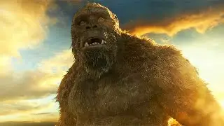 Godzilla Attacks Kong - Ocean Battle Scene - Godzilla vs. Kong (2021) Movie Clip HD
