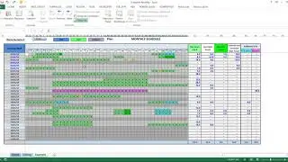 VBA Excel: Schedule automation