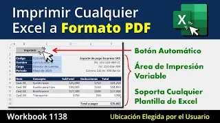 Botón para Imprimir Cualquier Formato de Excel a PDF