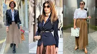 💞КАК НОСИТЬ ЮБКИ💞 ЖЕНЩИНАМ 50+ 💞ЧТОБЫ ВЫГЛЯДЕТЬ СТИЛЬНО