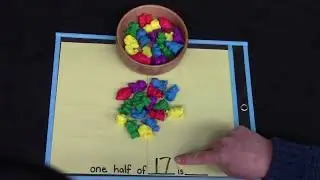 Grade 2: Math Lesson #97 Finding One Half of a Set of an Odd Number of Objects