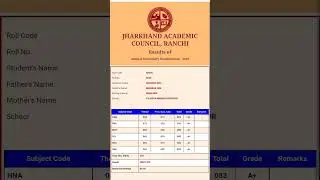 JAC Board class 10th 2023 my result 🥰🥰🥰