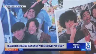 Body of missing teen in Huntington Beach recovered