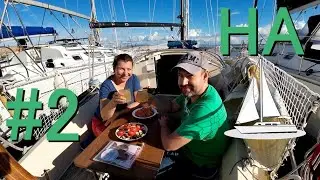 Всей семьей на яхтe!⛵Будни на яхте:поломка гика и другие мелочи👀 #2