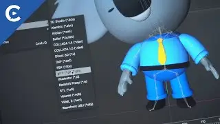 Exporting AR & Game Ready Models Using glTF in Cinema 4D S22