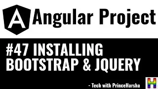 47.Angular Project Tutorial - Installing Bootstrap & JQuery