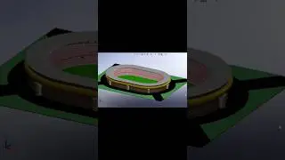Cricket ll Stadium ll Stadium 3d model #cricketlover #cricbuzz #cricket #game #solidworks #customise