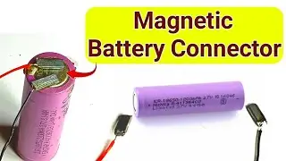 Magnetic Battery Connector | kaise banaen