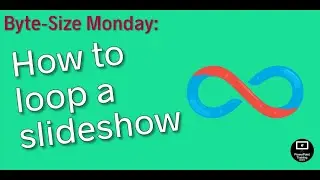 How to loop a slideshow