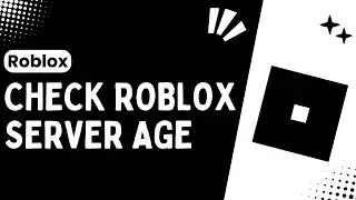 How to Check Roblox Server Age !! SEE Server age in Roblox - 2024 !! Roblox Check Age Server