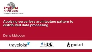 Applying serverless architecture pattern to distributed data processing - PyCon APAC 2018