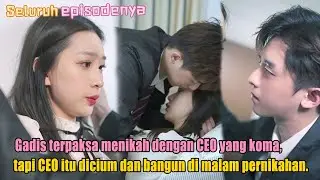 Gadis terpaksa menikah dengan CEO yang koma, tapi CEO itu dicium dan bangun di malam pernikahan.