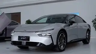 XPENG P7+ Static Experience: Detailed Showcase of Exterior and Interior