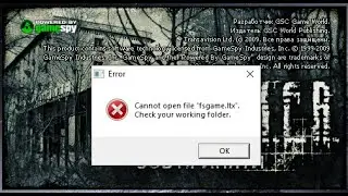 Cannot open file 