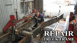 DIFFICULT TRUCK FRAME REPAIR