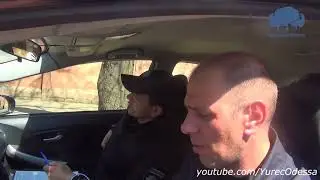 Полицейский обделался когда поймали на горячем