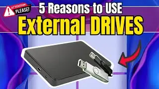 5 REASONS Why you should have an EXTERNAL DRIVE!!