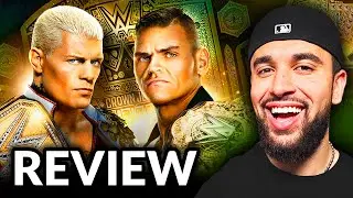 WWE CROWN JEWEL 2024 REVIEW!