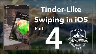 iOS Tinder-Like Swipe - Part 4 - Rotating the Card (Xcode 8, Swift 3)