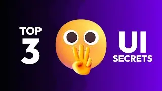 Top 3 UI Design Secrets for Beginners in Under 100 Secs 🤯🤫