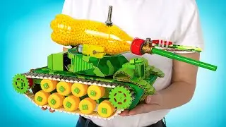 Как сделать крутой картонный танк