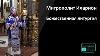 Митрополит Иларион | Прямая трансляция | Божественная литургия | 18.02.2024