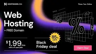 The Biggest Hostinger Black Friday Sale 2023 Ever. Free Website Transfer & Design Guide.