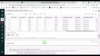 azure databricks pyspark functions dateformat,to_date,datediff,to_timestamp etc part 6